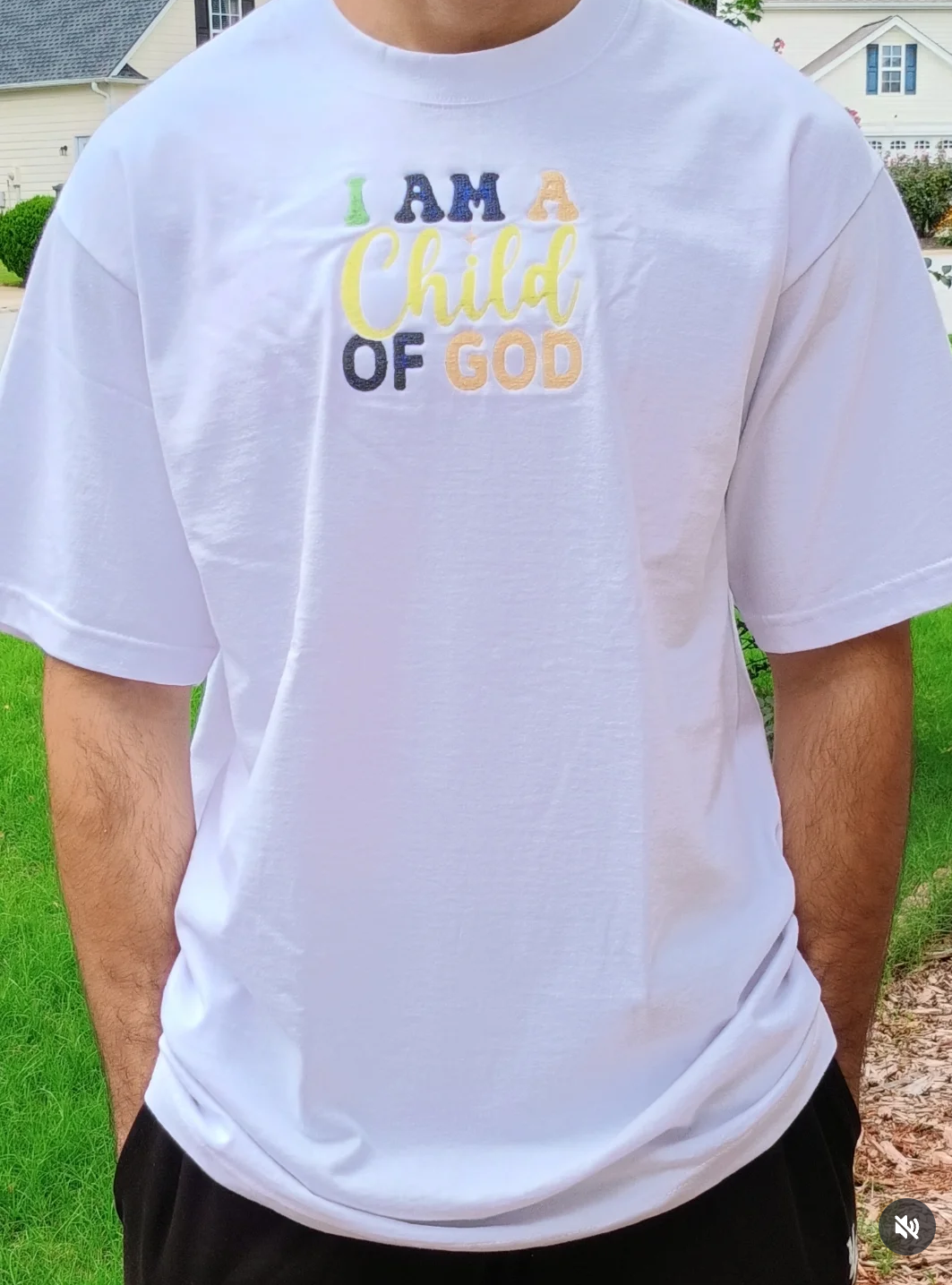 I am a child of God letras gruesas