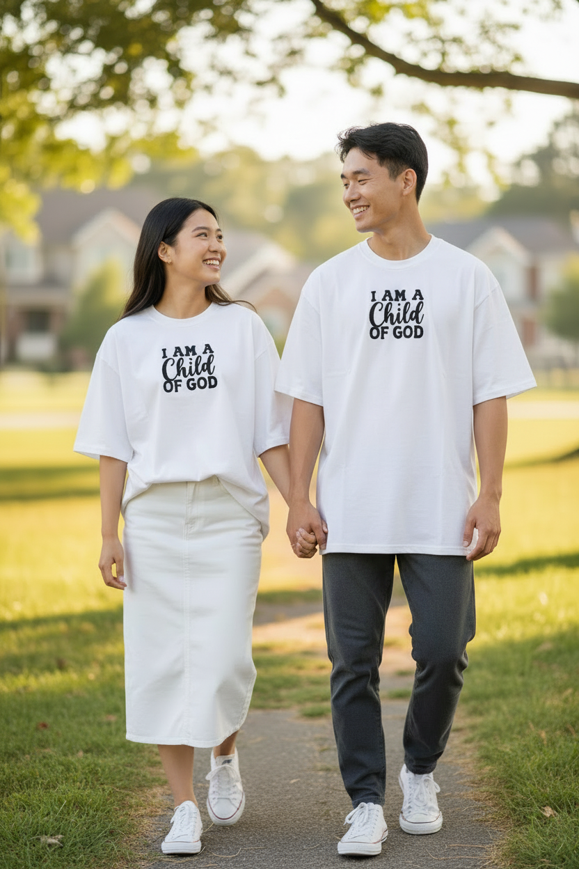 I am a Child of God - Camiseta blanca
